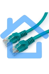 Патч-корд UTP Cablexpert кат.5e, 1м, литой, многожильный (зеленый)