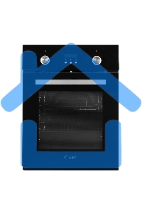 Духовой шкаф LEX EDP 4571 BLобъем 55л, LED таймер, 7 функций, встраиваемый