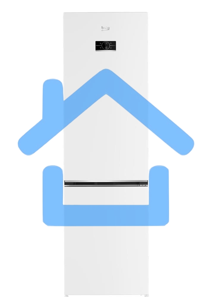 Холодильник Beko B3RCNK402HW белый двухкамерный 257/100л морозилка снизу