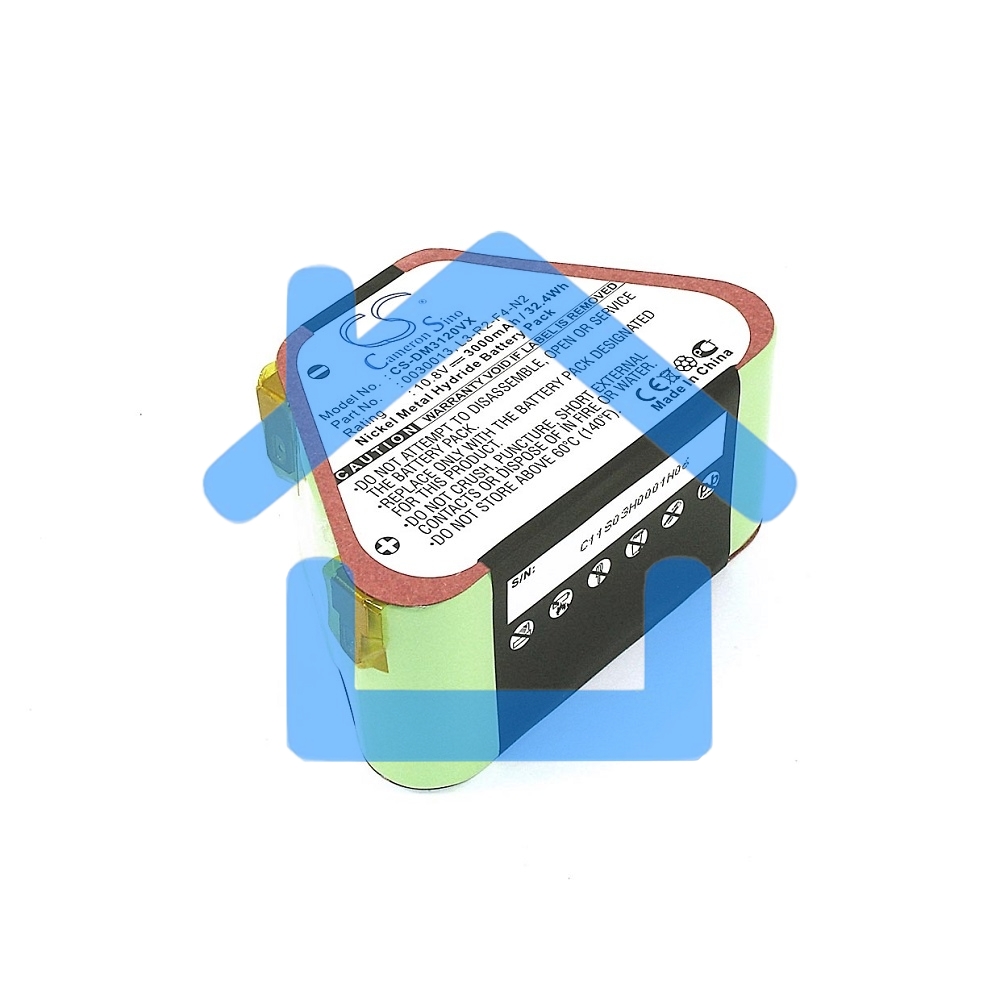 Аккумулятор для Dirt Devil M3120, M3121 3000mAh 10.8V Ni-MH oem