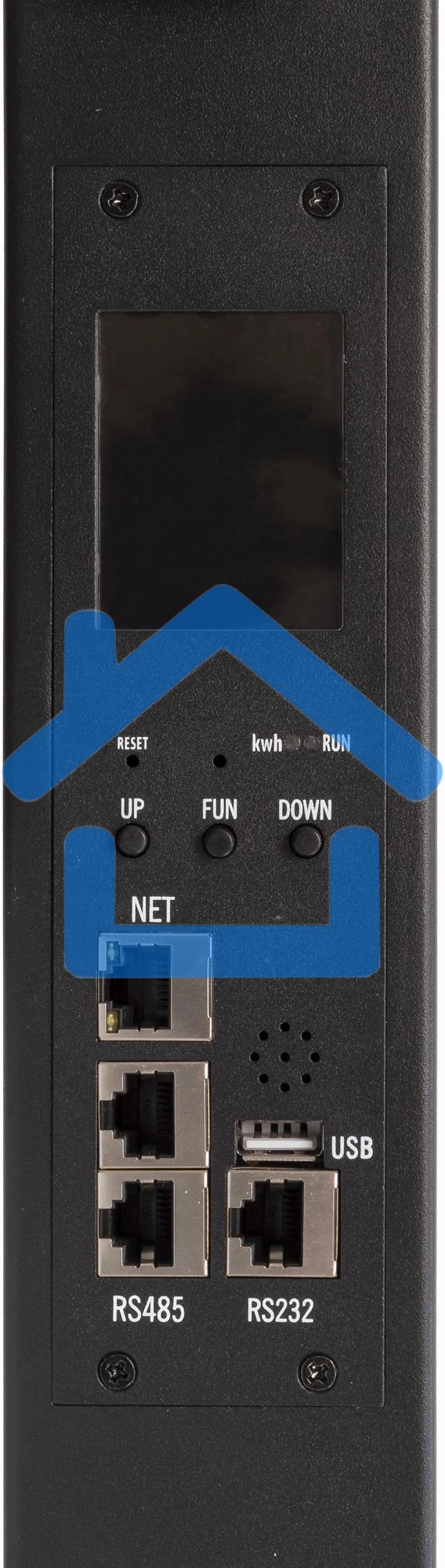 Блок распределения питания Powercom PDU-32AVMS24-14C3-10C9-1P