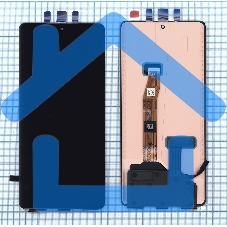 Дисплей (модуль) для Huawei Honor X9a в сборе с тачскрином черный TFT