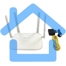 Беспроводной двухдиапазонный маршрутизатор AC1200, 1x1000Base-T WAN, 3x1000Base-T LAN, 4 внешние антенны 5 dBi