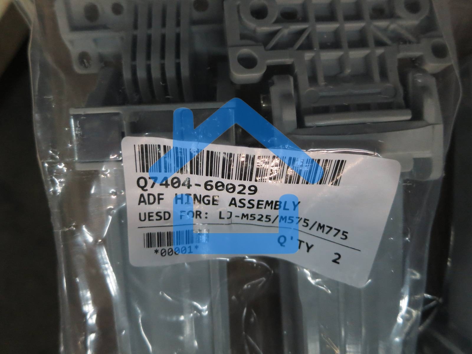 Шарнир (петля) автоподатчика ADF HP LJ M525/M575 (Q7404-60029/Q7404-60024) 2шт OEM