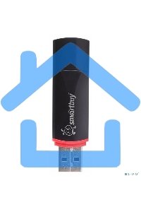 Флешка USB R/W Smartbuy R/W USB Drive 4 Gb Crown черный