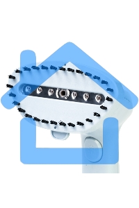 Отпариватель Galaxy Line GL 6193, голубой, ручной, 1100 Вт, постоянная подача пара до 25 г/мин