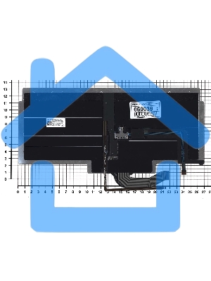 Клавиатура для ноутбука Toshiba Portege Z10t черная с серой рамком и указателем