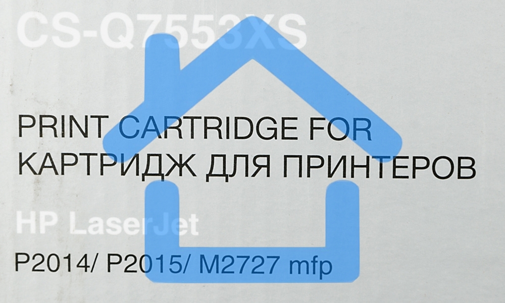 Картридж лазерный Cactus CS-Q7553XS черный (7000 стр.) для HP P2014/P2015/M2727