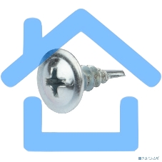 Саморез с прессшайбой KRANZ ПШС сверло 4.2х13, пакет (25шт.)