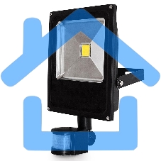 Прожектор GLANZEN FAD-0013-50 светодиодный c датчиком движения 50Вт 6000 к sip