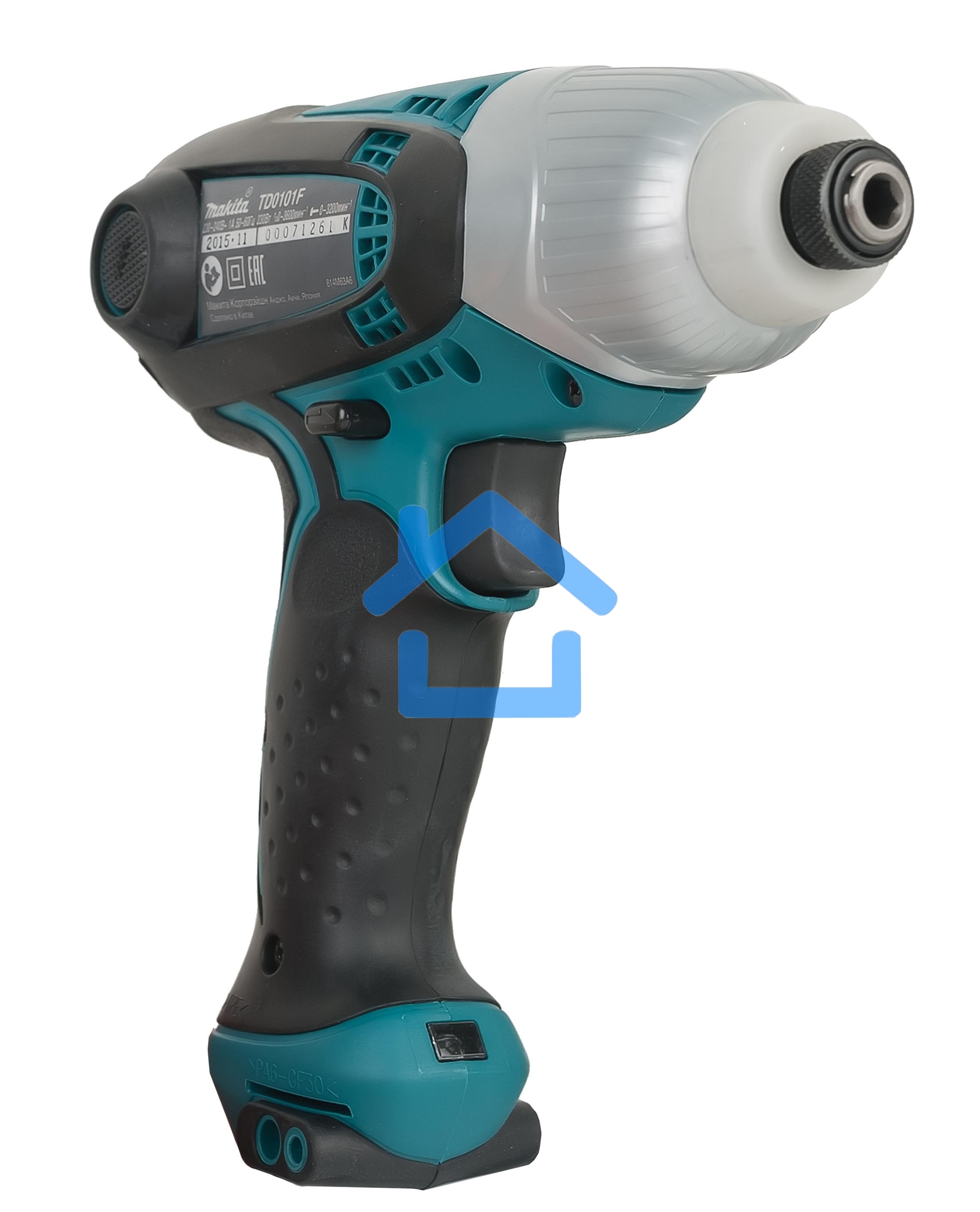 Дрель-шуруповерт Makita TD0101F, Сетевой, 230Вт, Ударный