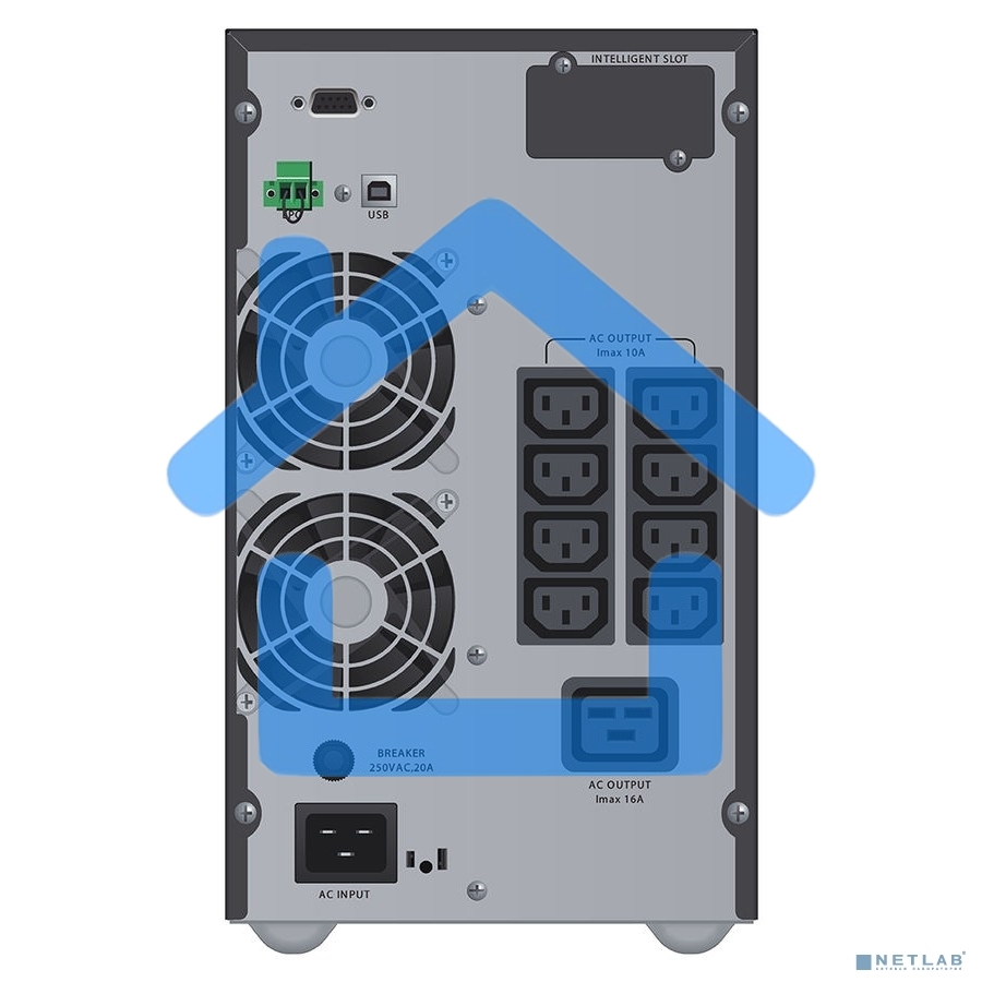 Источник бесперебойного питания Ippon Innova G2 3000 2700Вт 3000ВА черный