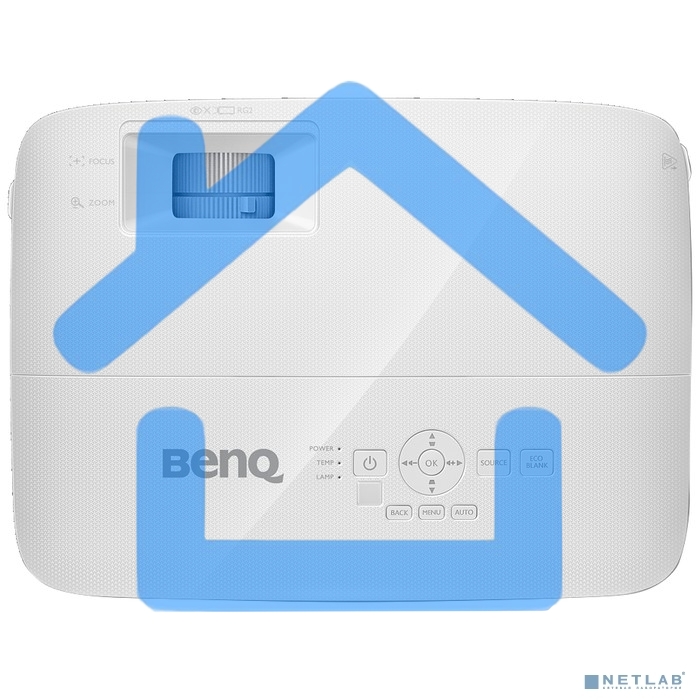 Проектор Benq MS550 DLP 3600Lm (800x600) 20000:1 ресурс лампы:5000часов 1xUSB typeB 2xHDMI 2.3кг