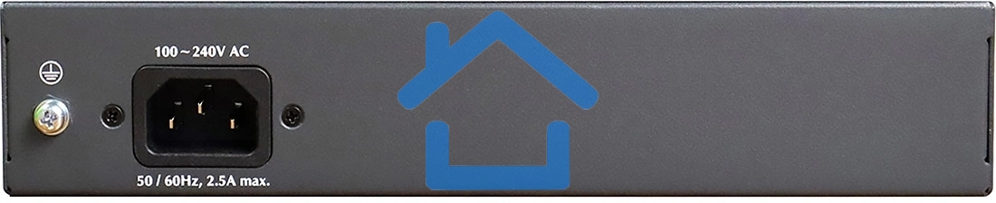 Неуправляемый PoE-коммутатор ORIGO Unmanaged Switch 8x1000Base-T PoE, 2x1000Base-X SFP, PoE Budget 120W, 19