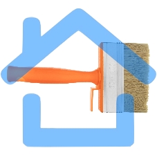 Кисть-ракля, 30х100 мм, натуральная щетина, пластмассовый корпус, пластмассовая ручка Sparta