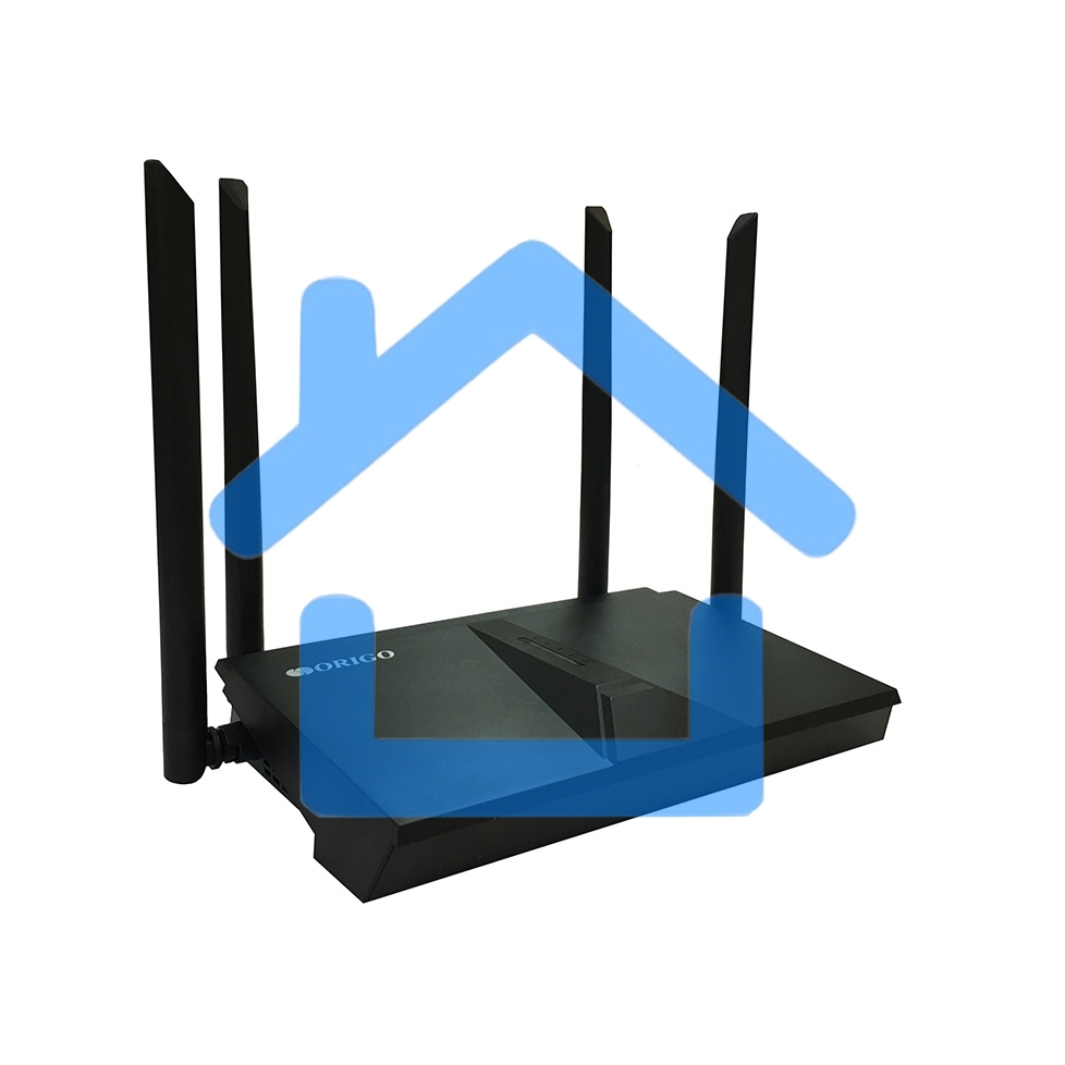 Двухдиапазонный Wi-Fi 6 маршрутизатор AX1800, 1x1000Base-T WAN, 3x1000Base-T LAN, 4 внешние антенны 5 dBi
