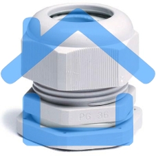 Зажим кабельный с контргайкой DKC 53100 IP68. PG29. д.15 - 25мм