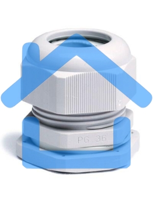 Зажим кабельный с контргайкой DKC 53100 IP68. PG29. д.15 - 25мм