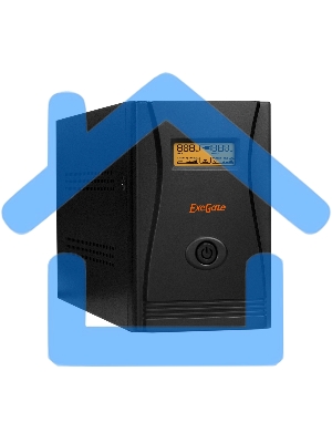 Источник бесперебойного питания ExeGate EP285500RUS SpecialPro Smart LLB-1500.LCD.AVR.C13.RJ.USB 1500VA/950W, LCD, AVR, 6*IEC-C13, RJ45/11, USB, черный