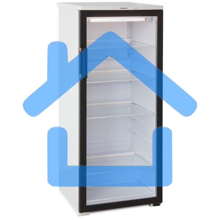 Холодильная витрина Бирюса Б-B290 черный однокамерный 290 л