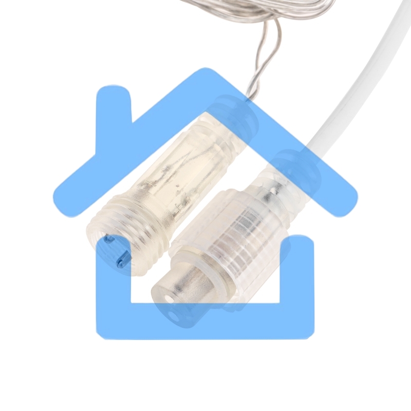 Гирлянда Neon-night Дождь светодиодный 2х3м, эффект мерцания, прозрачный провод, IP44, 230В, диоды ТЕПЛЫЕ БЕЛЫЕ, 300 LED