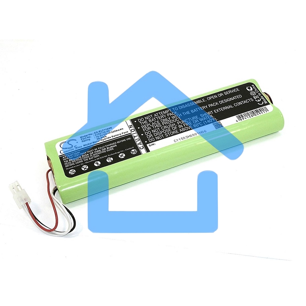 Аккумулятор CS-ELT110VX для пылесоса Electrolux Trilobite, ZA1, ZA2. Ni-MH, 2200mAh, 18.0V