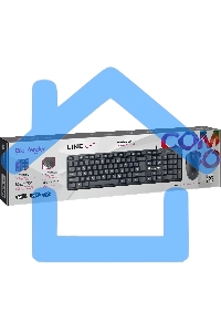 Комплект клавиатура + мышка Defender LINE C-511 RU черный