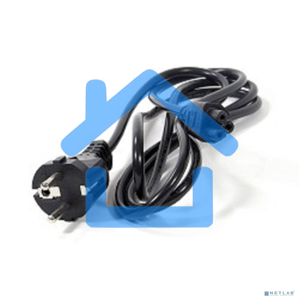 Кабель питания для ноутбуков Telecom 1.8m, 3-pin, с заземлением, 220V (Европейский стандарт)