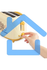 Тостер Endever Skyline ST-106, бежевый