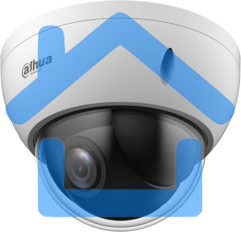 Камера видеонаблюдения аналоговая Dahua DH-SD22204DB-GNY 2.8-12мм цв.