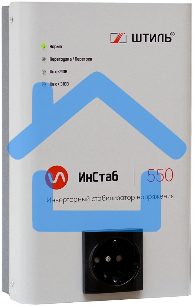 Стабилизатор напряжения Штиль ИнСтаб IS550 475Вт 550ВА белый