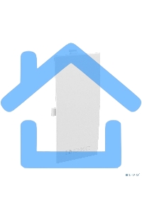 Соединение на стык для кабель-канала 90х50 фронт. ДКС 09504