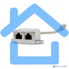 Разветвитель NCA-SP-02 FTP 1 порт RJ45 (T568A/T568B) -> 2 порта RJ45 10/100 BASE-T