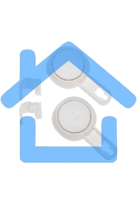 Крючок универсальный на вакуумной присоске, пластик (2 шт/уп) HALSA