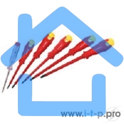 Набор STAYER PROFI ELECTRO 25145-H6_z01диэлектрические. тестер. 100-250В. Cr-V. 6шт