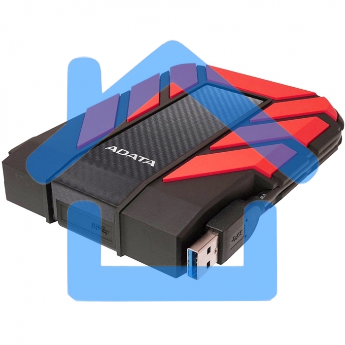 Внешний жесткий диск ADATA2Tb Adata HD710P AHD710P-2TU31-CRD черный/красный (2.5