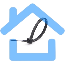 Стяжки NYT-100x2.5B пластиковые 100 мм х 2.5 мм, черные (100 шт.)