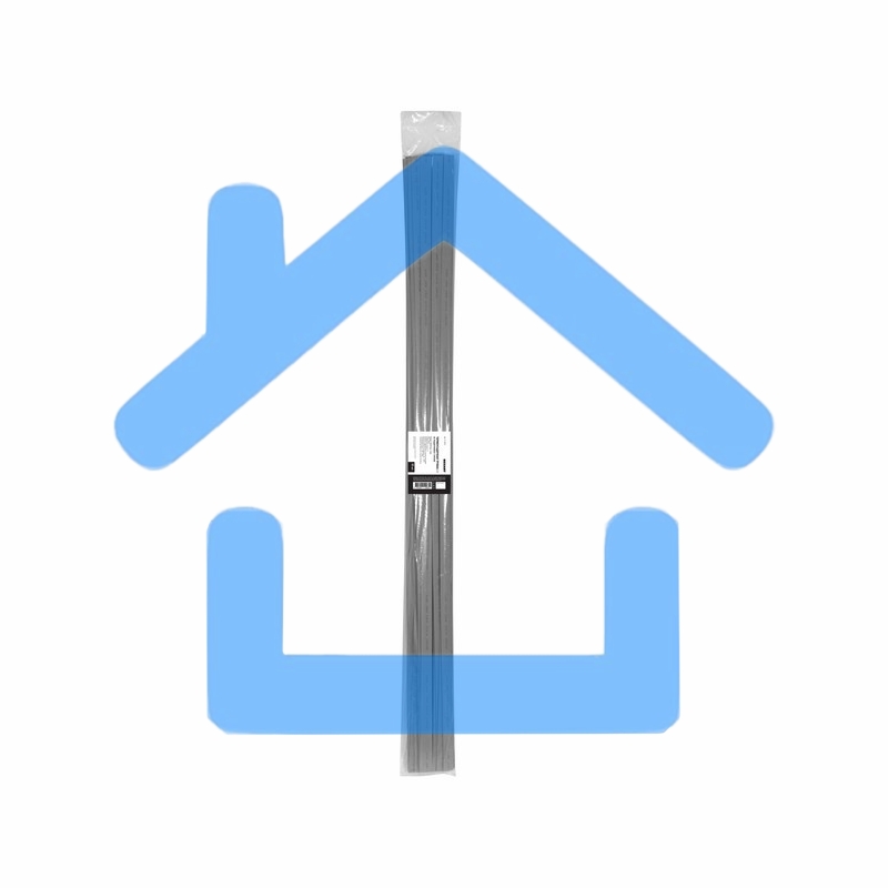 Термоусаживаемая трубка Rexant 10,0/5,0 мм, серая, упаковка 50 шт. по 1 м