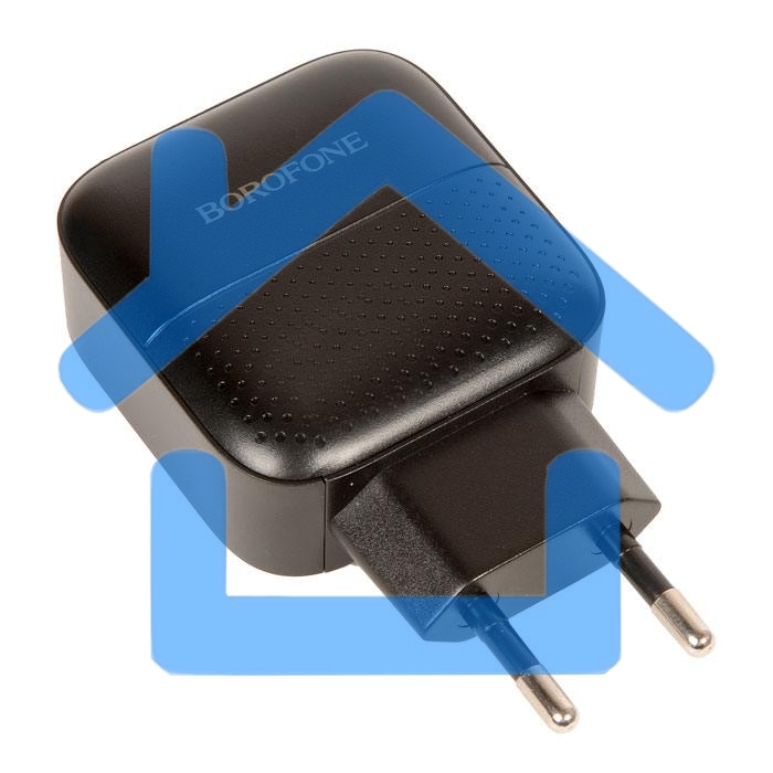 Зарядное устройство BOROFONE BA46A Premium, один порт USB, один порт Type-C, PD, 18W, 5V, 3.0A, черный