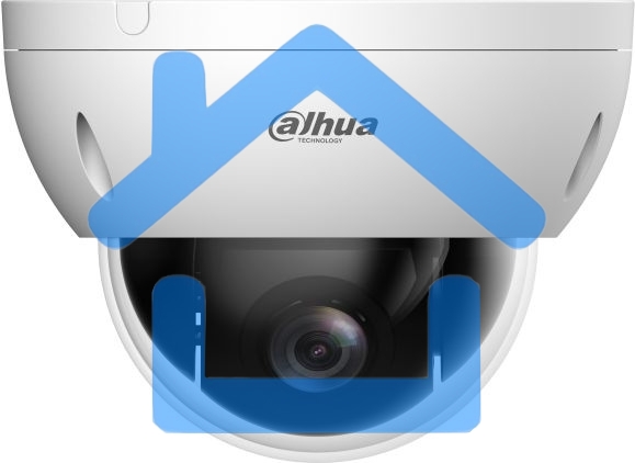 Камера видеонаблюдения аналоговая Dahua DH-SD22204DB-GNY 2.8-12мм цв.