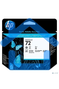 Печатающая головка HP №72 C9380A фото черный/серый печатающая головка для HP DJ T1100/T610