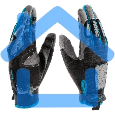 Перчатки универсальные, усиленные, с защитными накладками, DELUXE, размер XL (10) Gross