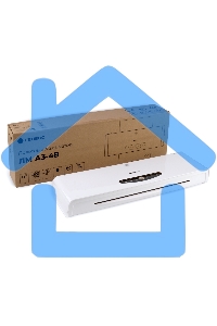 Ламинатор Heleos ЛМА34В белый/черный A3 (60-250мкм) 30см/мин (4вал.) хол.лам. лам.фото реверс