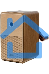 Точилка для карандашей механическая Deli 71160Brown, 1 отверстие, пластик, коричневый