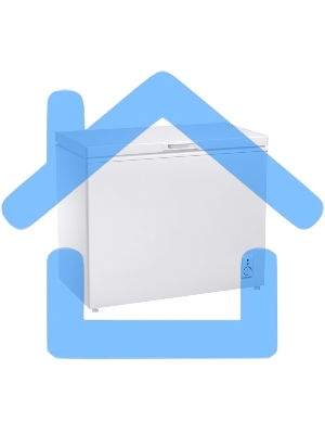 Морозильный ларь Maunfeld MFL200W, белый, 199л