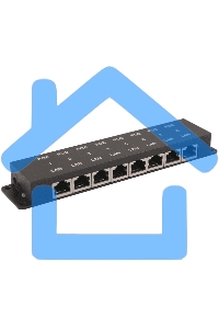 Инжектор POE Osnovo Midspan-8/P