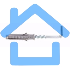 Дюбель KRANZ с прямым крюком 12, короб (50 шт./уп.)