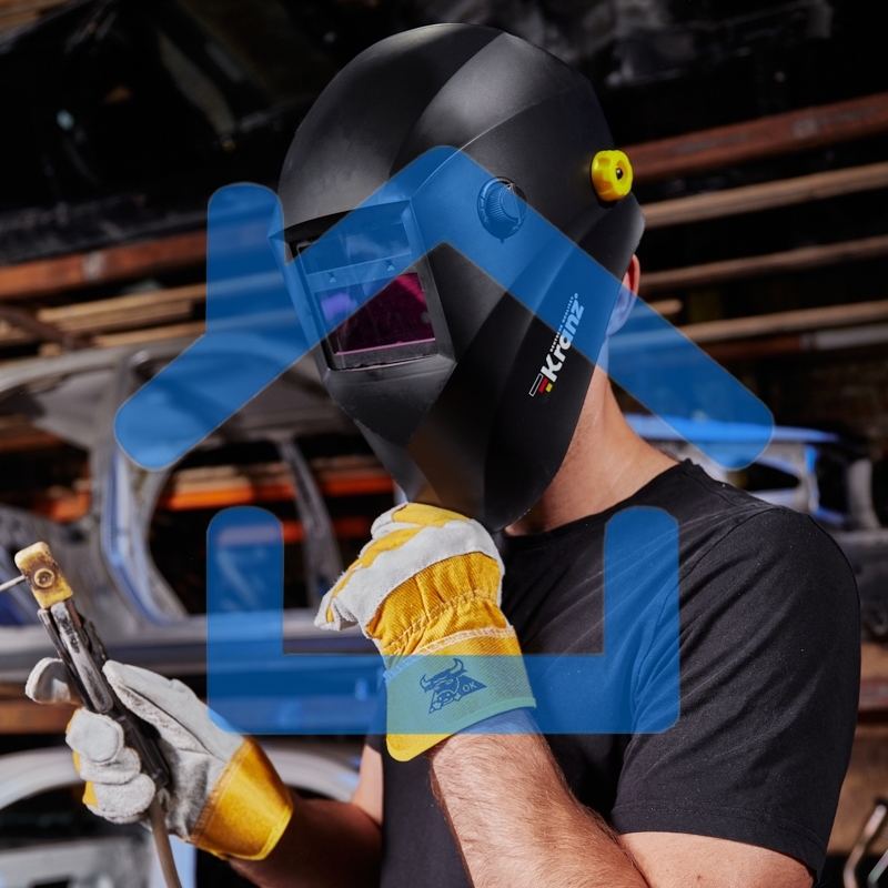 Маска сварщика с автоматическим светофильтром 