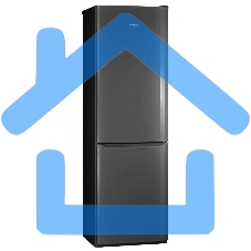 Холодильник Pozis RD-149 графит двухкамерный 240/130 л морозилка снизу, капельная система