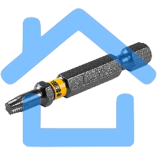 Набор бит TORX 20х50, сталь S2, шестигранный профиль, 10 шт. Denzel